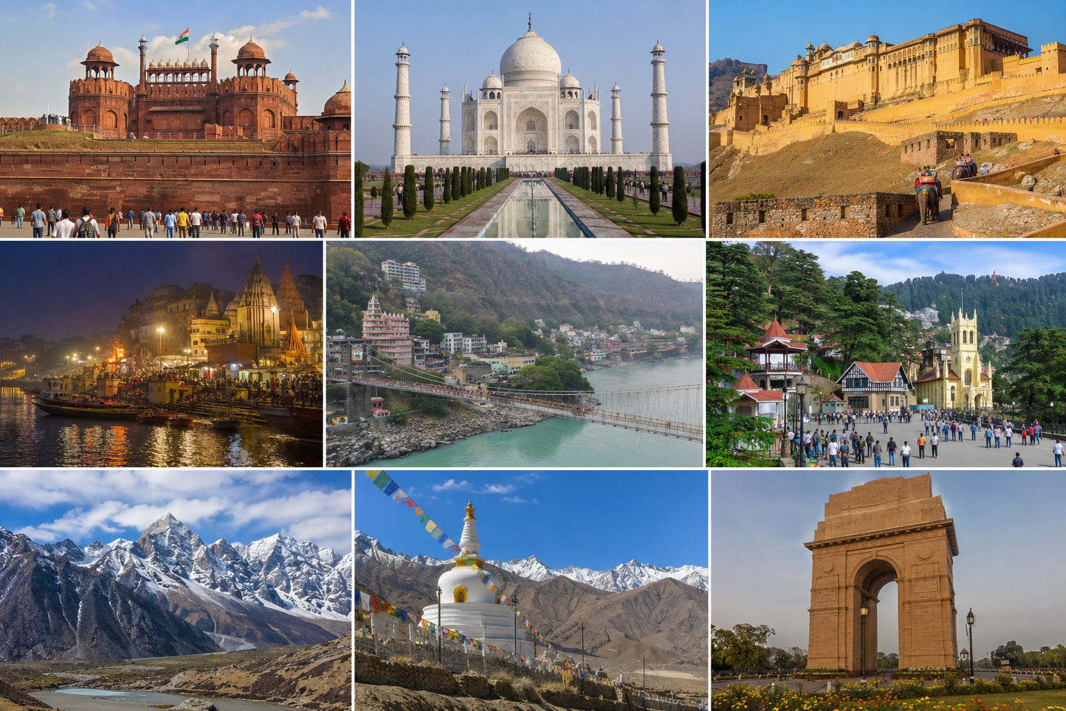 Most Beautiful Places to Visit in North India